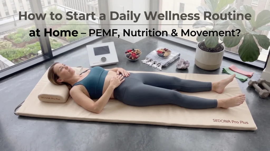 How to Start a Daily Wellness Routine at Home PEMF, Nutrition & Movement