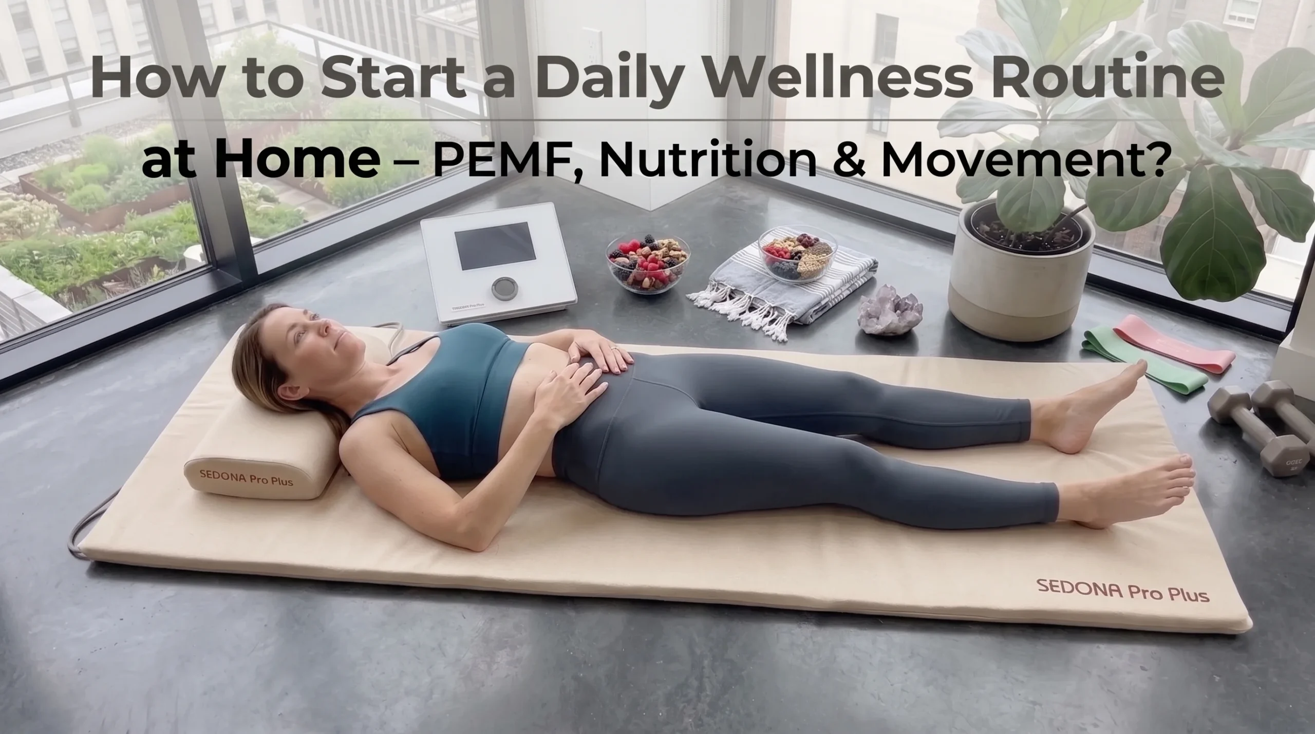 How to Start a Daily Wellness Routine at Home PEMF, Nutrition & Movement